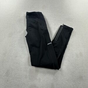 Smartwool Leggings Womens Small Black Merino Sport Fleece Wind Tight Hiking